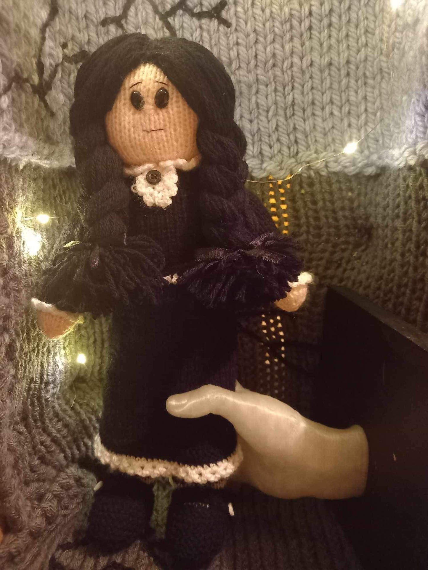 Wednesday Doll - Handmade