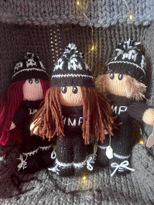 HMP Ghost Hunter Dolls - Handmade