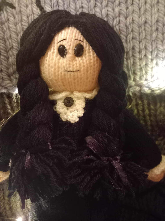 Wednesday Doll - Handmade