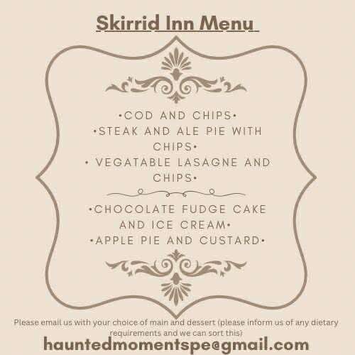 The Skirrid Inn Ghost Hunt and Meal 28/08/2026